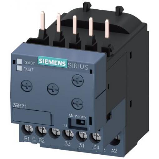 Siemens Monitorovací relé 2, řada: 3RR2 a SPDT kontakty Přímá, 1.6A - 16A, 24/240 V ac