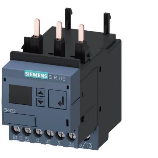 Siemens Monitorovací relé 3, řada: 3RR2 a SPDT kontakty Přímá, 4A - 40A, 24 V ac, 24 V dc
