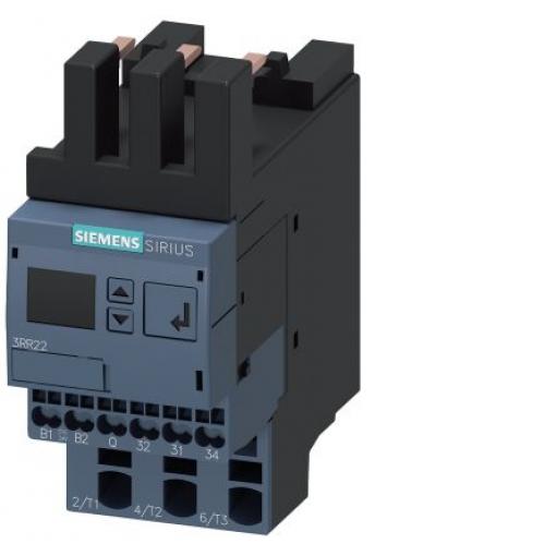 Siemens Monitorovací relé 3, řada: 3RR2 a SPDT kontakty Přímá, 4A - 40A, 24/240 V ac