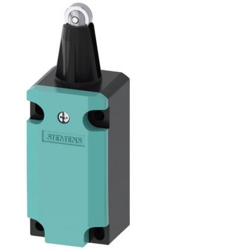 Siemens 3SE5 Plunžr s válečkem Koncový spínač 1 NO/1 NC IP66, IP67 Kov 400 V ac 4 A