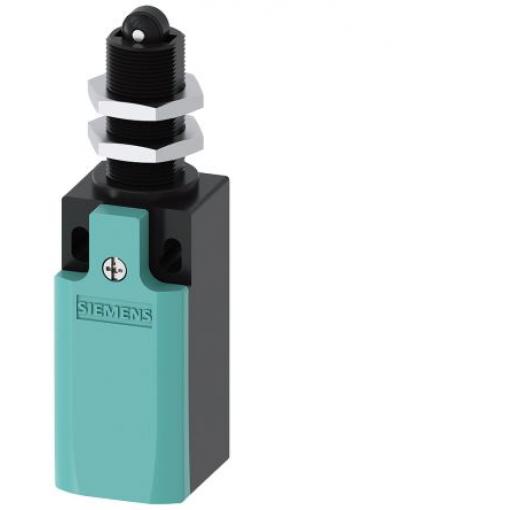 Siemens 3SE5 Plunžr s válečkem Koncový spínač 1 NO/1 NC IP65 Plastové 400 V ac 4 A