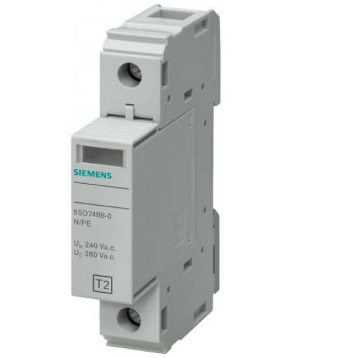 Siemens Přepěťová ochrana, rozsah: 5SD 1fázová Lišta DIN