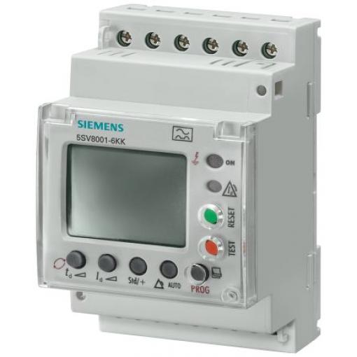 Siemens Monitorovací relé, řada: 5SV, 30mA - 30A, 230 V ac