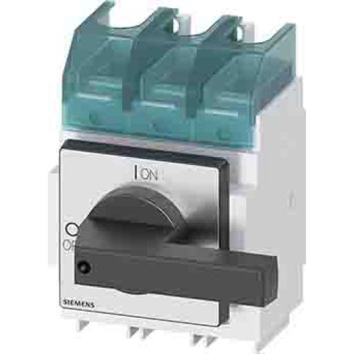 Siemens Oddělovací (hlavní) vypínač, rozsah: 3LD 3pólový Lišta DIN IP40 160 A 132 kW