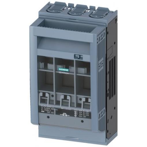 Siemens Pojistka odpojovač spínače, řada: 3NP1 3pólový Zapouzdřený 160 A velikost pojistky NH00-NH000