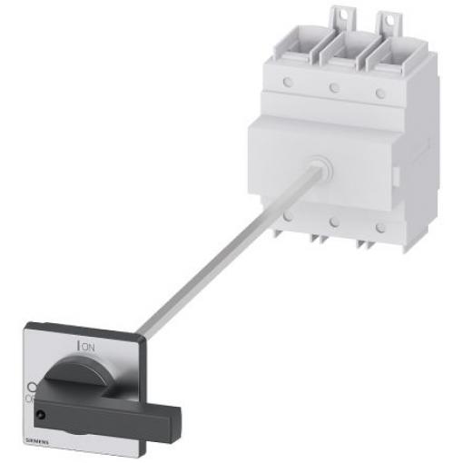 Siemens Oddělovací (hlavní) vypínač, rozsah: 3LD 3pólový Pevný IP65 160 A 75 kW