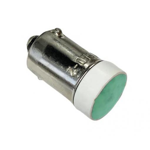 Idec Kontrolka barva světla Zelená, objímka žárovky: BA9 vícečipový, průměr: 10.6 mm, 24 V 200mcd