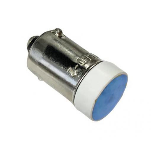 Idec Kontrolka barva světla Modrá, objímka žárovky: BA9 vícečipový, průměr: 10.6 mm, 24 V 200mcd