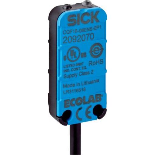 SICK Snímač přiblížení CQF16-06EPSEP1 Blok CQF 6 mm 100mA IP67 10 Hz PnP 30 V dc