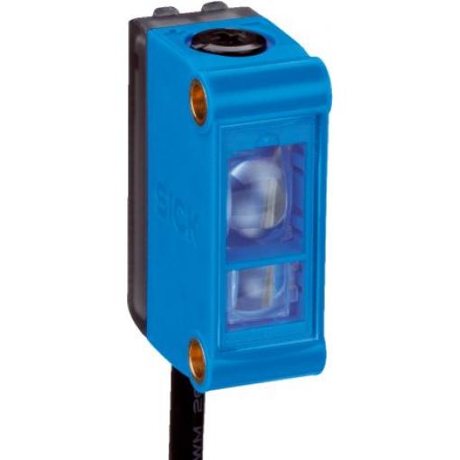 SICK Kontrastní snímač, řada: KTM Core 12.5 mm Bílá LED, výstup: NPN/PNP 50 mA IP67 24V dc