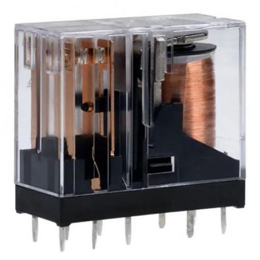 Výkonové relé DPDT Montáž na PCB 3 A 12V dc