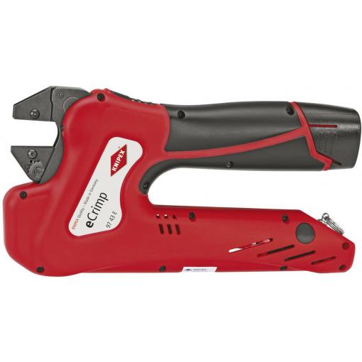 Knipex eCrimp 97 43 E elektromechanické systémové krimpovací kleště bez krimpovací vložky