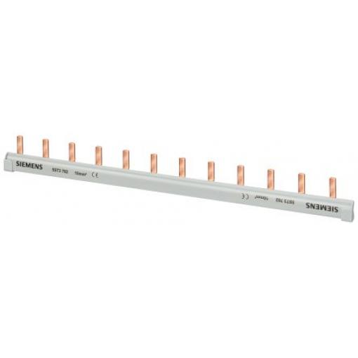 Siemens Přípojnice Měď, rozsah: 5ST 1fázová rozteč 18 mm, rozsah: SENTRON