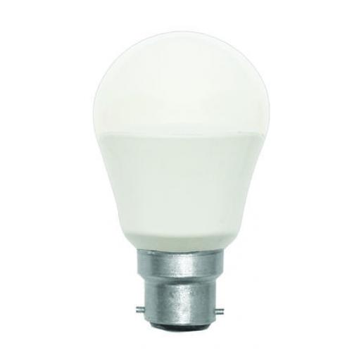 Žárovka LED GLS, svítivost: 370 lm, řada: G45 LOW VOLTAGE, 4 W, objímka žárovky: B22, Kulatý, 130 V ac ekvivalent 33 W,