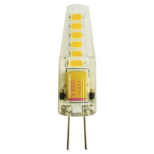 Kapslová LED lampa, řada: BI-PIN, objímka žárovky: G4 ekvivalent 15 W, barevný tón: Teplá bílá, barevný tón: 3000k