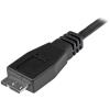 StarTech.com Kabel USB do zásuvky IC Vnější, A: USB typu C, 1 m Vnější, Černá, B: Micro USB typ B