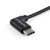 StarTech.com Kabel USB do zásuvky IC Vnější, A: USB typu A, 1 m Vnější, Černá, B: USB typu C