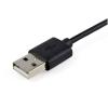 StarTech.com Kabel USB do zásuvky IC Vnější, A: USB typu A, 1 m Vnější, Černá, B: USB typu C