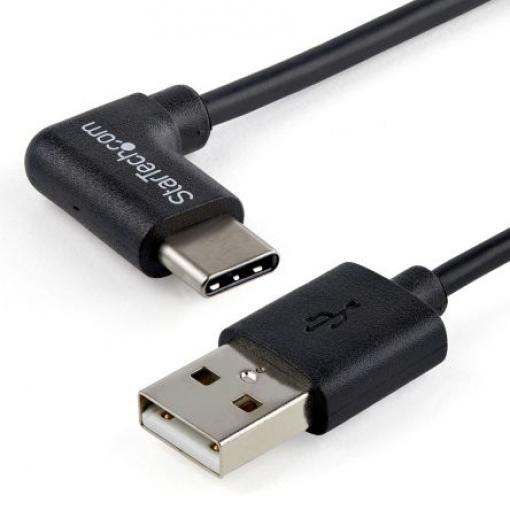 StarTech.com Kabel USB do zásuvky IC Vnější, A: USB typu A, 1 m Vnější, Černá, B: USB typu C