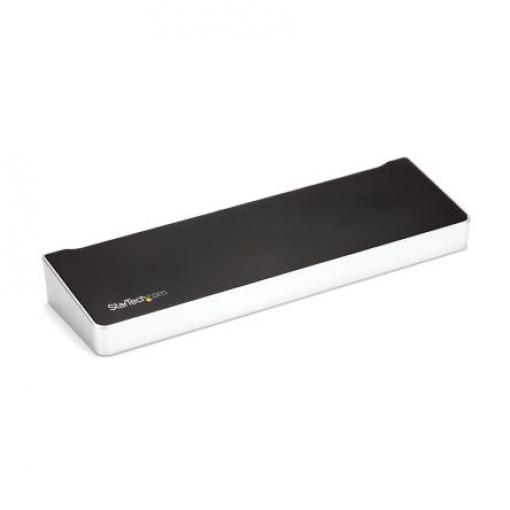 StarTech.com Dokovací stanice, 4096 x 2160 pixel, počet zobrazení: 3, počet portů USB: 5, video připojení: Display Port,