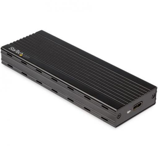 StarTech.com Pouzdro pro pevný disk 0.86 in M.2 Nvme Plastové, Hliník USB 3.1