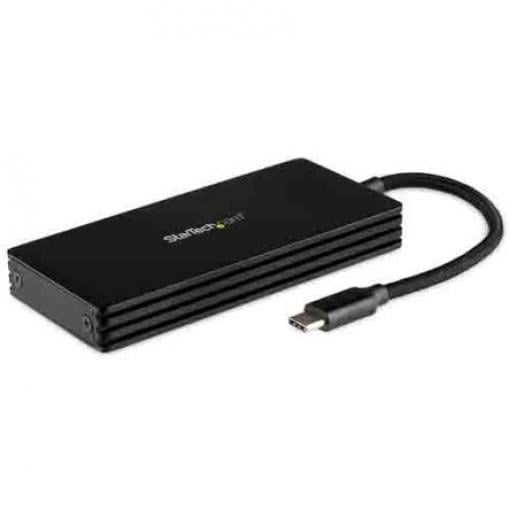 StarTech.com Pouzdro pro pevný disk 22 mm M.2 SATA Hliník USB 3.1