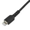 Kabel Lightning, 2m, Černá