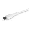 StarTech.com Kabel USB Vnější, A: USB typu C, 2 m Vnější, Bílá, B: Lightning