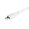 StarTech.com Kabel USB Vnější, A: USB typu C, 1 m Vnější, Bílá, B: Lightning