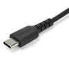 StarTech.com Kabel USB do zásuvky IC Vnější, A: USB typu A, 1 m Vnější, Černá, B: USB typu C
