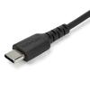StarTech.com Kabel USB do zásuvky IC Vnější, A: USB typu A, 2 m Vnější, Černá, B: USB typu C