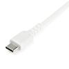 StarTech.com Kabel USB do zásuvky IC Vnější, A: USB typu A, 2 m Vnější, Bílá, B: USB typu C