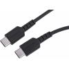 StarTech.com Kabel USB do zásuvky IC Vnější, A: USB typu C, 1 m Vnější, Černá, B: USB typu C