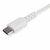 StarTech.com Kabel USB do zásuvky IC Vnější, A: USB typu C, 1 m Vnější, Bílá, B: USB typu C