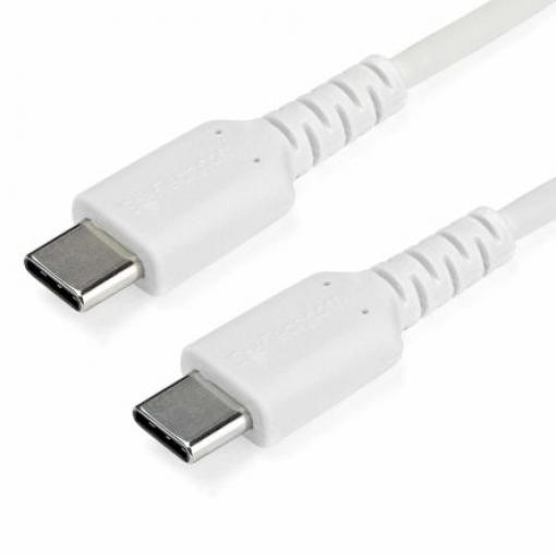 StarTech.com Kabel USB do zásuvky IC Vnější, A: USB typu C, 1 m Vnější, Bílá, B: USB typu C