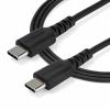 StarTech.com Kabel USB do zásuvky IC Vnější, A: USB typu C, 2 m Vnější, Černá, B: USB typu C