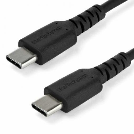 StarTech.com Kabel USB do zásuvky IC Vnější, A: USB typu C, 2 m Vnější, Černá, B: USB typu C