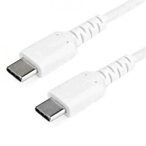StarTech.com Kabel USB do zásuvky IC Vnější, řada: RUSB, A: USB typu C, 2 m Vnější, Bílá, B: USB typu C