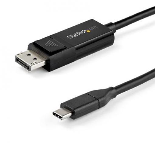 StarTech.com Kabel adaptéru, Thunderbolt 3, počet zobrazení: 1, 8 k, video připojení: Display Port, standard: USB 3.1