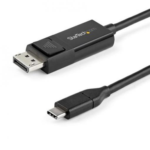 StarTech.com Kabel adaptéru, Thunderbolt 3, počet zobrazení: 1, 4 k, video připojení: Display Port, standard: USB 3.1