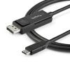 StarTech.com Kabel adaptéru, Thunderbolt 3, počet zobrazení: 1, 4 k, video připojení: Display Port, standard: USB 3.1