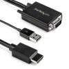 StarTech.com Video převodník HDMI kabel 2 HDMI VGA 2 m 1920 x 1080 pixel