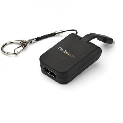 Adaptér, Thunderbolt 3, počet zobrazení: 1, 4K, typ USB: USB C, video připojení: HDMI, standard: USB C