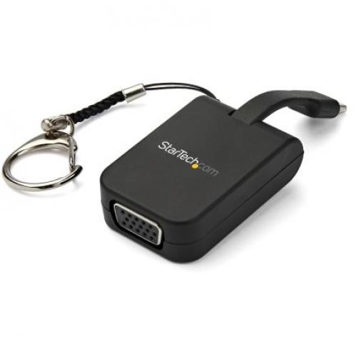 Adaptér, Thunderbolt 3, počet zobrazení: 1, 1080p, typ USB: USB C, video připojení: VGA, standard: USB C