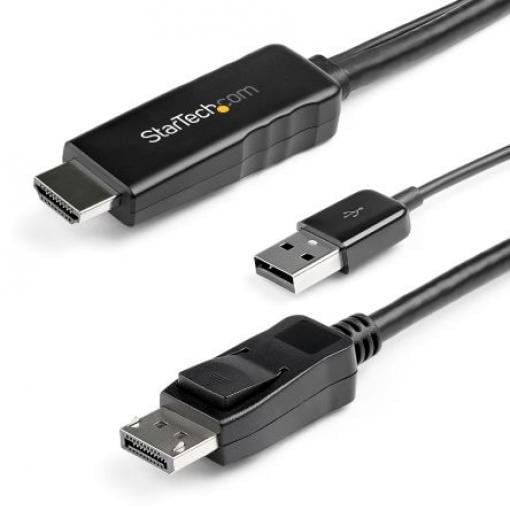 StarTech.com Převodník videa 1 HDMI Display Port 2 m 3840 x 2160 pixel
