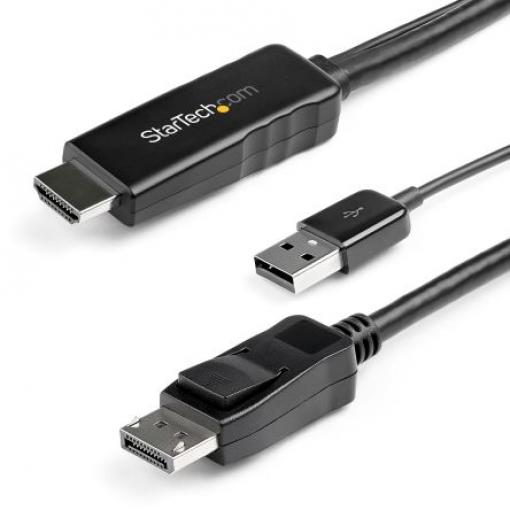 StarTech.com Převodník videa 1 HDMI Display Port 3 m 3840 x 2160 pixel
