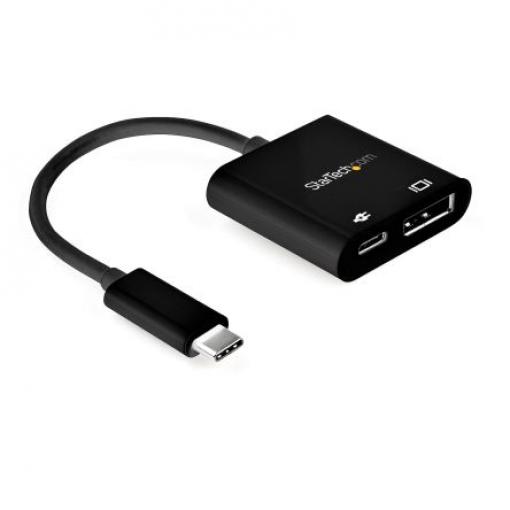 StarTech.com Adaptér, Thunderbolt 3, počet zobrazení: 1, 8 k, video připojení: Display Port, standard: USB typu C