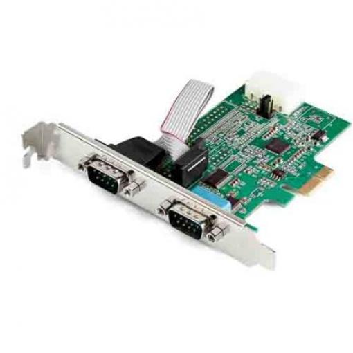 Sériová karta, typ sběrnice: PCIe Sériové 2portový, připojovací port RS-232 921.6 kbps StarTech.com