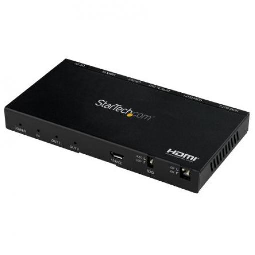 Rozdělovač video kanálů, 3,5mm Mini Jack (3 pozice) Female 2portový, video připojení: HDMI 3840 x 2160 pixel 1,