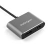 StarTech.com Adaptér, Thunderbolt 3, počet zobrazení: 1, 4 k, video připojení: HDMI, Display Port, standard: USB typu C